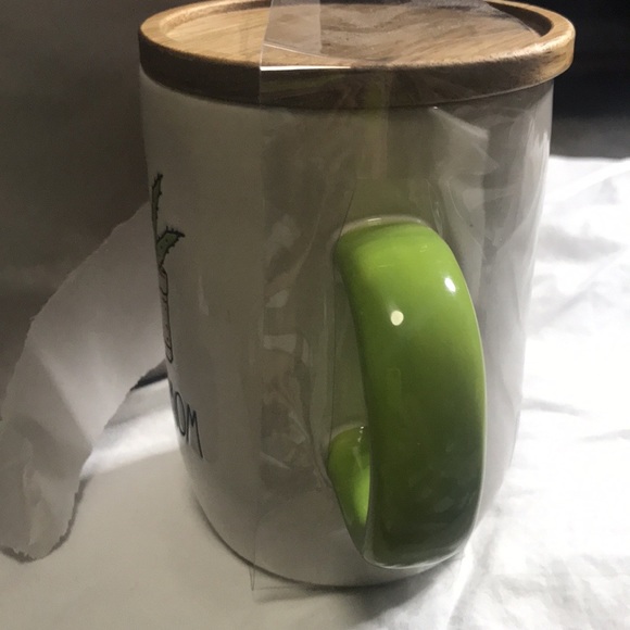 SOLD RAE DUNN PLANT MOM CACTUS cellar top lid MUG - Picture 3 of 5